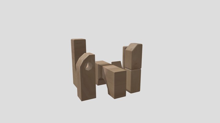 Unit Block Pt3W 3D Model