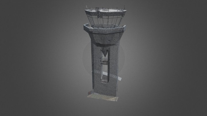 Matoury - Tour de Contrôle Félix Eboué 3D Model