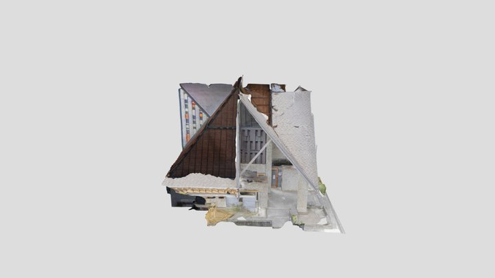 Futuna Chapel separated 3D Model