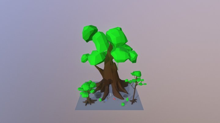 Forest Ties of time 3D Model