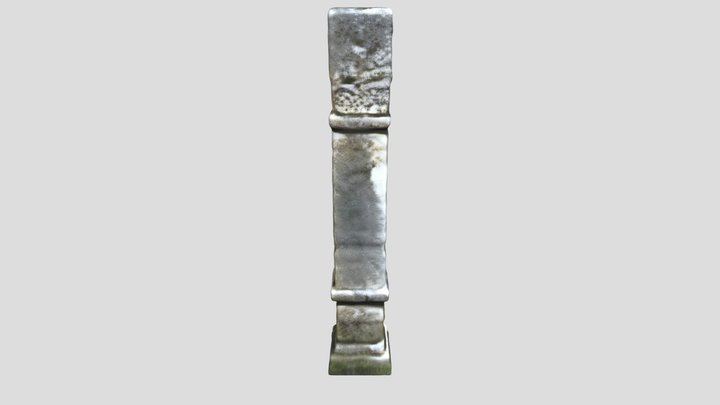 Ancient Aztec Feather 3D Model