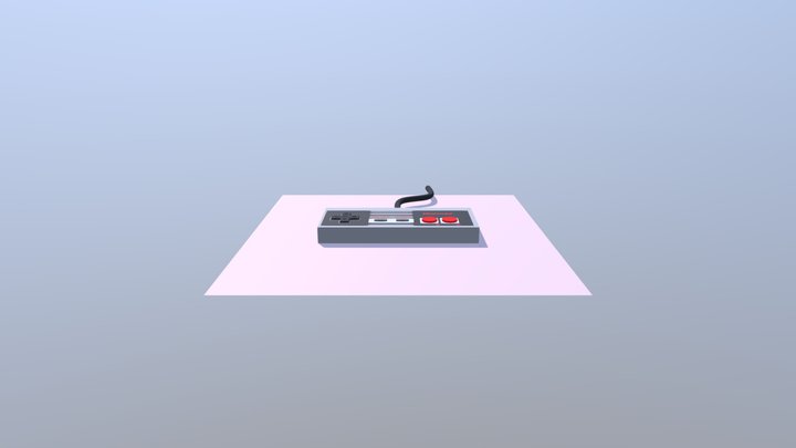 NES Control 3D Model