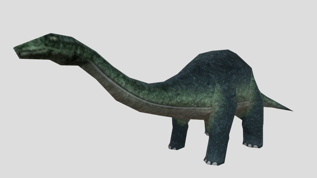 Brontosaurus (animated)