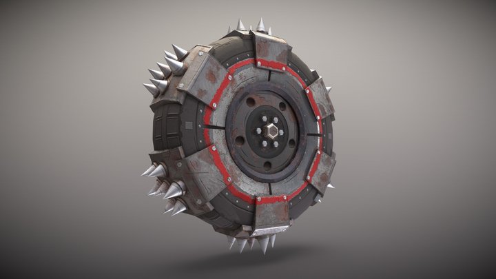 Barbed Tire from Borderlands 3 3D Model