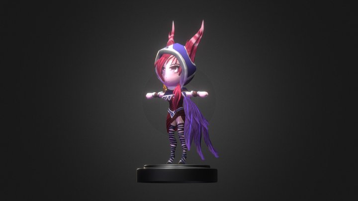 Xayah 3D models - Sketchfab