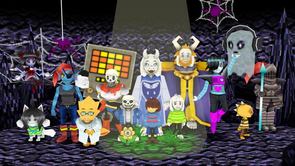3d undertale game download free