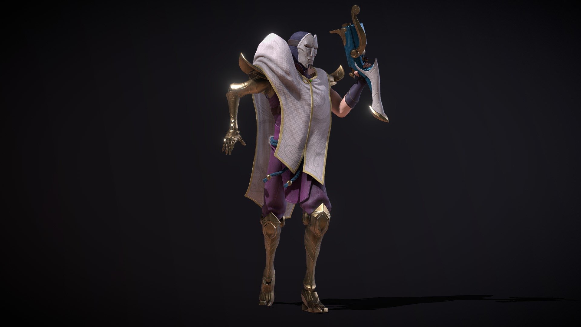 Jhin D Models Sketchfab My Xxx Hot Girl