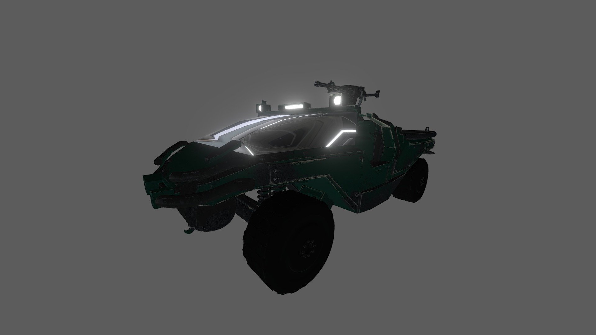 Custom Halo Warthog - 3D model by Lusif [85af8db] - Sketchfab