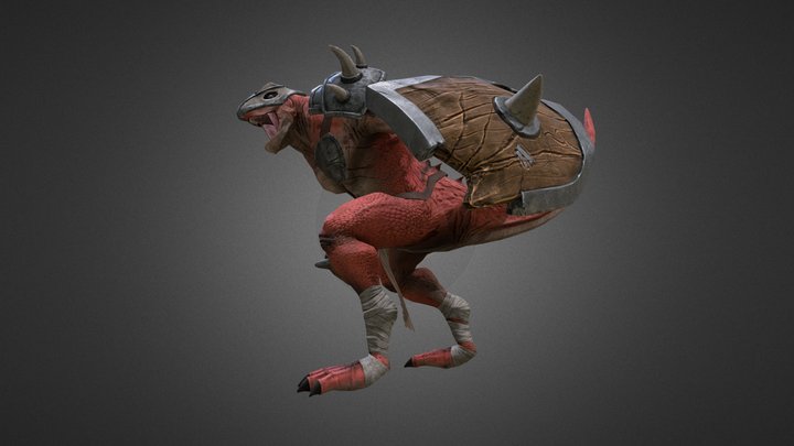 Lizardman 3D Model