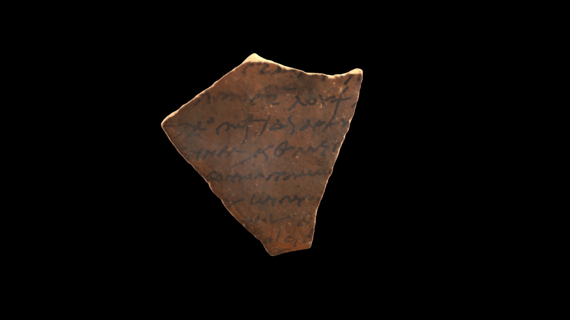 Houghton MS Ostraca 3162