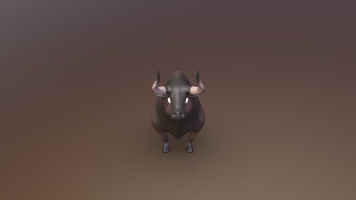 Bull 3D Model
