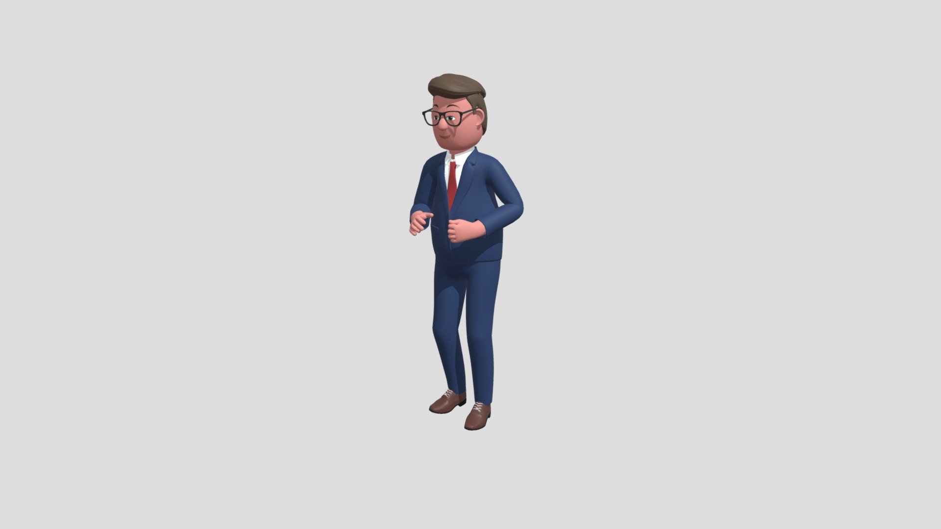 business white talking - 3D model by TOONFAB [85b3041] - Sketchfab