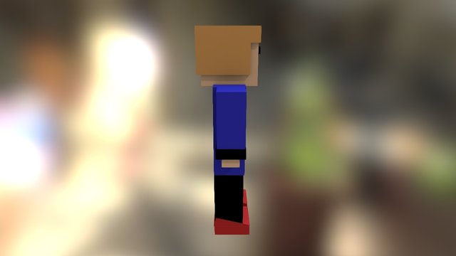Ordinary Teenager 3D Model
