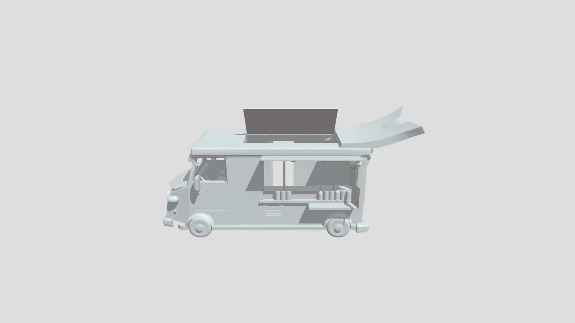 Recreating Inkopolis Sq: The Crust Bucket - 3D model by penguincoco ...
