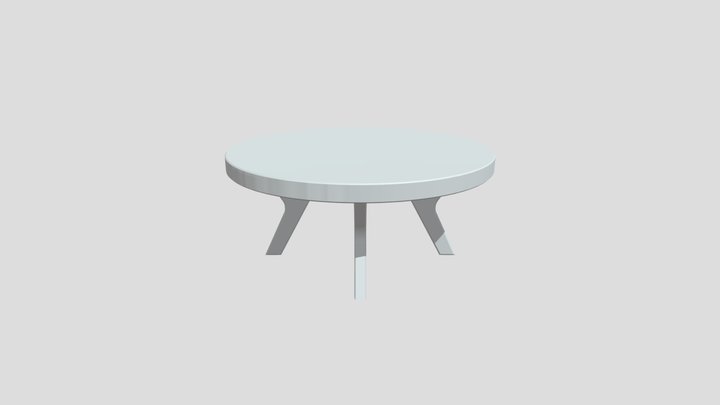 Y-legged Table 3D Model
