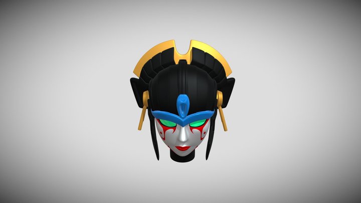 Windblade Head 3D Model