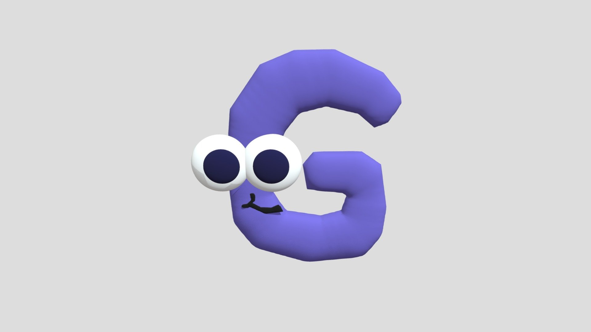 Baby G (Alphabet Lore) - Download Free 3D model by aniandronic  (@aniandronic) [72732f8]