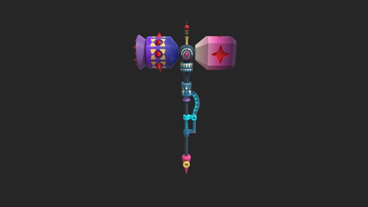 Space Hammer 3D Model