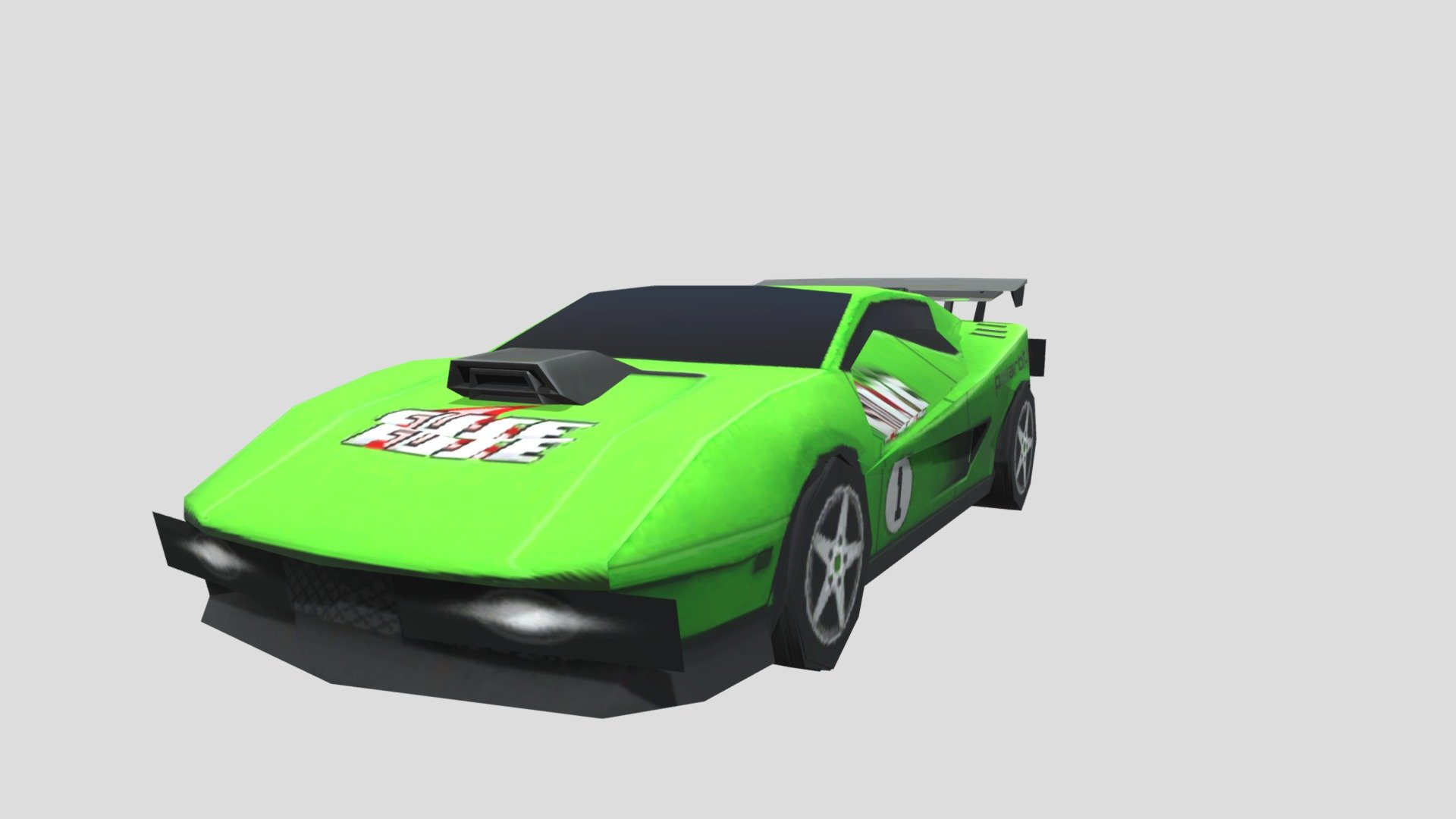 raging thunder 2 - ironclaw - Download Free 3D model by ...