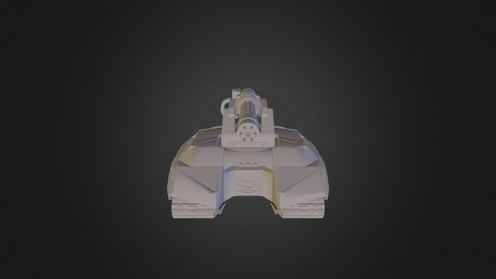 Танк 1 3D Model