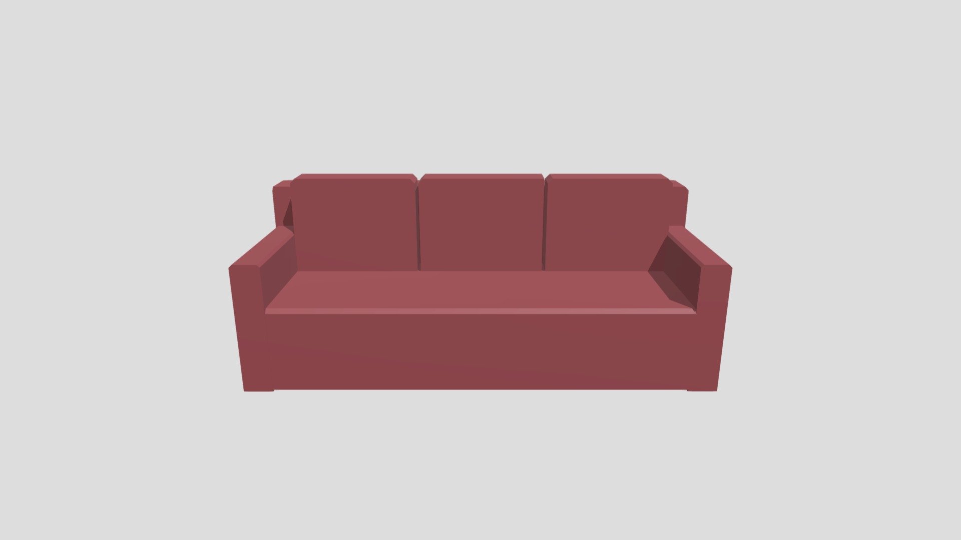 Couch - Download Free 3d Model By Jjfennim [85ba8ee] - Sketchfab