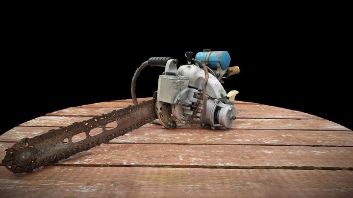 Korsnes museum, Old sawchain – Free 3D Model STL