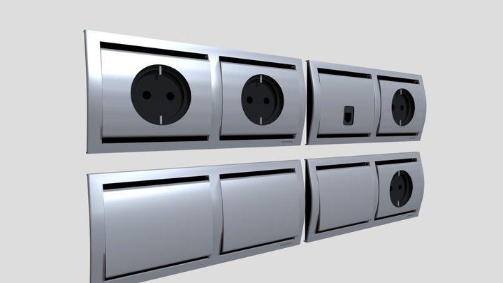 Conjunto de mecanismo para hogar – Modello 3D gratuito STL