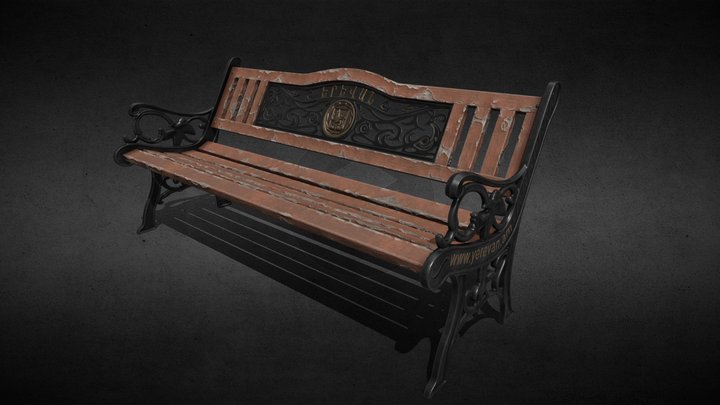 Yerevan_Bench 3D Model