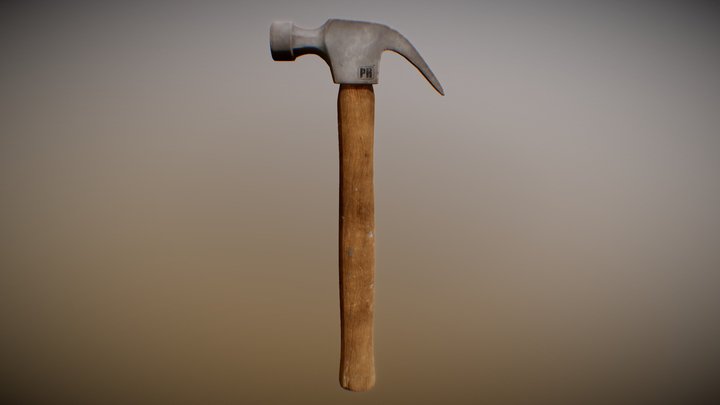 Wooden Hammer – Modello 3D gratuito STL