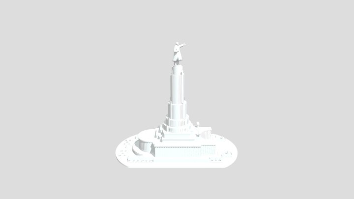 Palace Of Soviet 3D Model