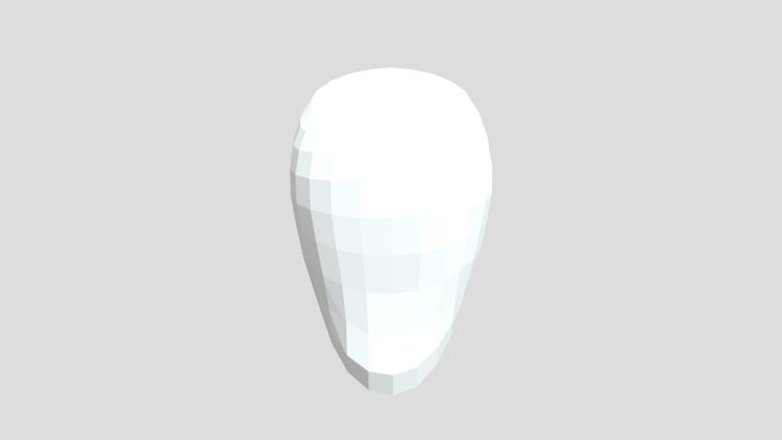 New Head- Sculpt- Start2 3D Model