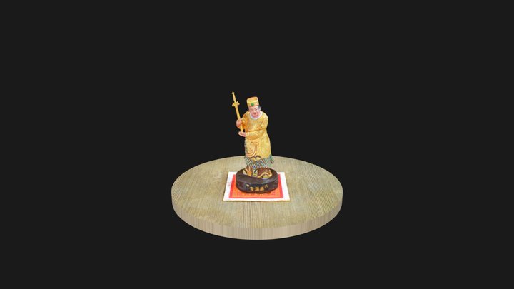 持劍女官 3D Model