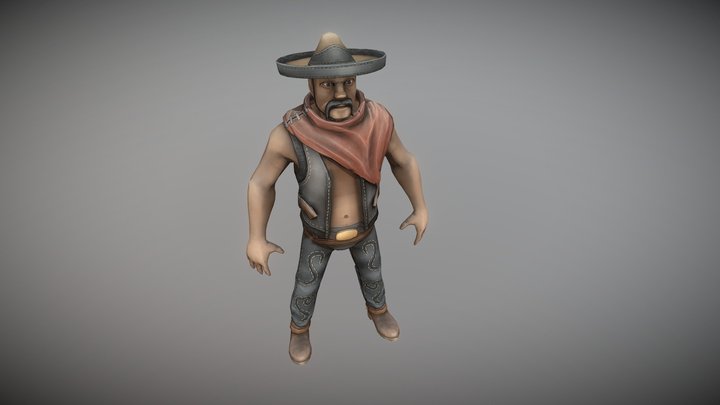 Mexican 3D Model