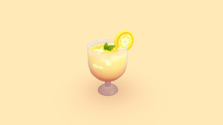 Homemade Lemonade 3D Model