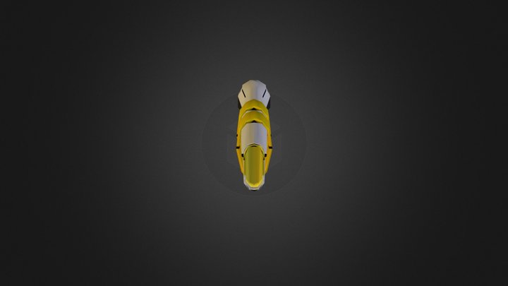 Railgun 3D Model