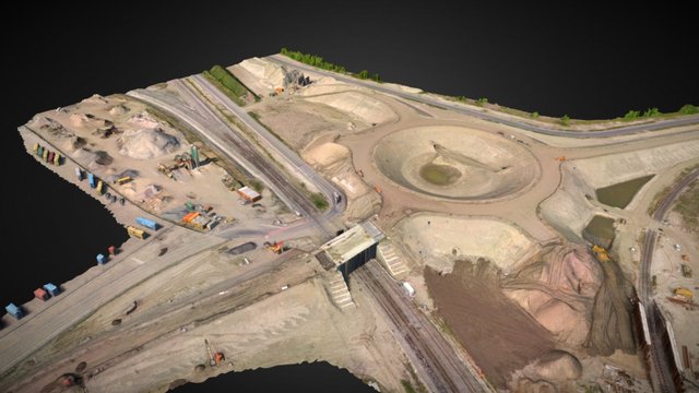 Topcon SiriusPro Construction Site Low res 3D Model