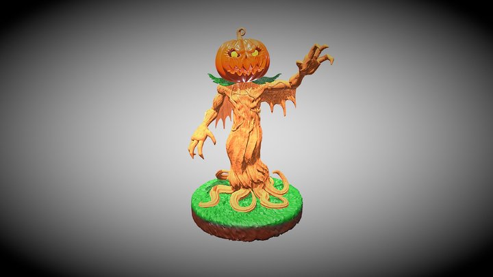 Sam Hain, Ghost of Halloween 3D Model