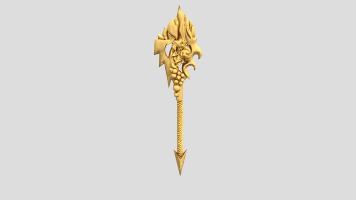 Lord Garmadon Ultimate Weapon 3D Model