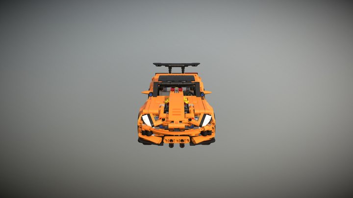 Corvette ZR1 (Lego Technic) 3D Model