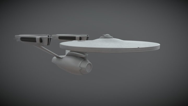 Star Trek Worpgondel 3D Model