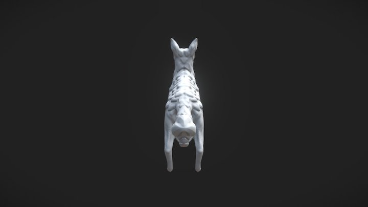 Masked Creature Final 3D Model