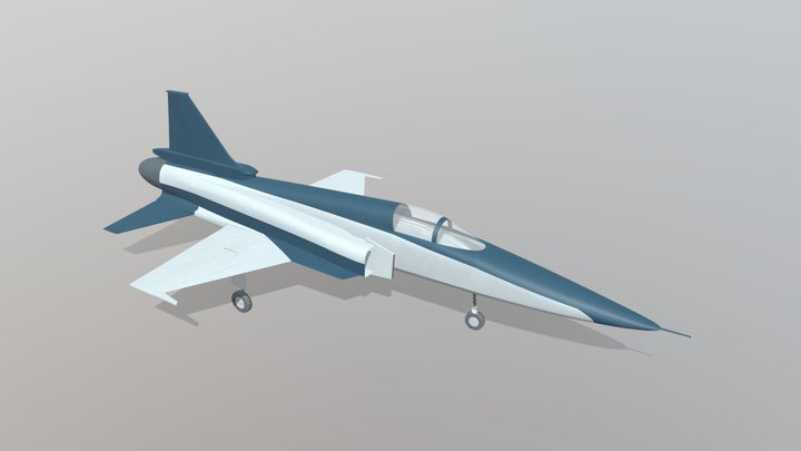 F-20A Tigershark -Shin Kazama- 3D Model