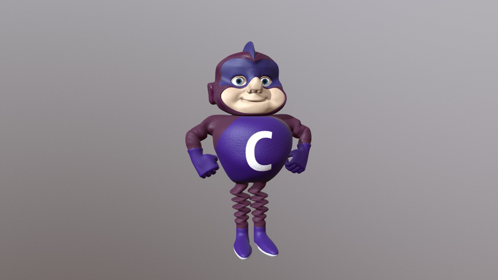 The Impossibles - Coilman - 3D model by Gabriel Torres (@gabrieltorres ...