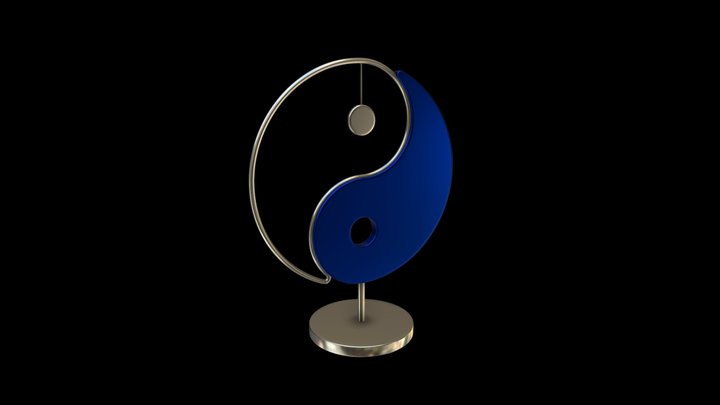 Yin Yang 3D Model