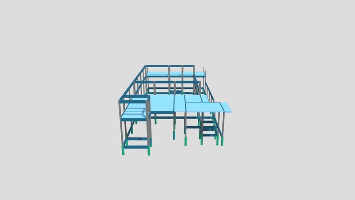 CENTRO DE HIDROTERAPIA PRESIDENTE CASTELO BRANCO 3D Model