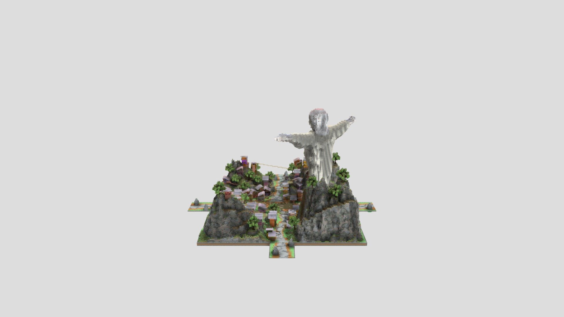 HCF Spawn + Road BRASIL - 3D model by AstrumProjects [85c9aa3] - Sketchfab