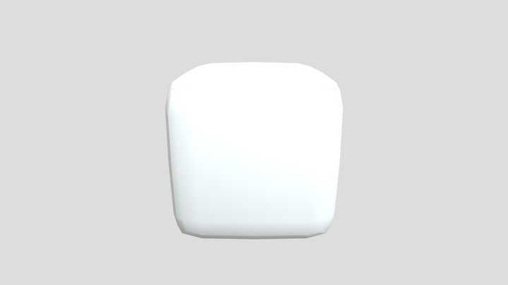 Smooth Cube 3D Model