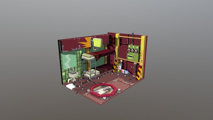 Diorama 01 3D Model