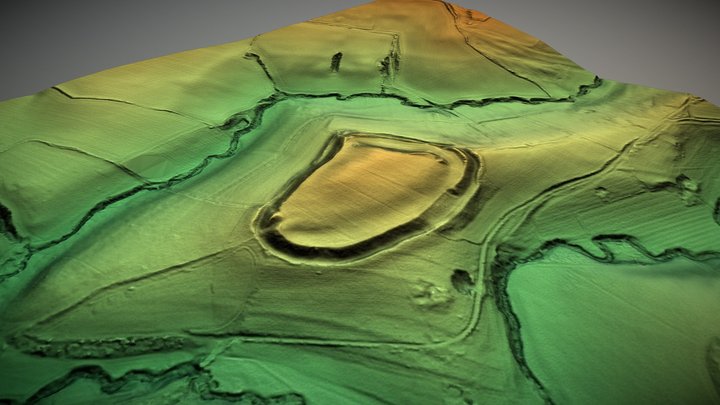 Bach Camp, Herefordshire (UK) – Free 3D Model STL