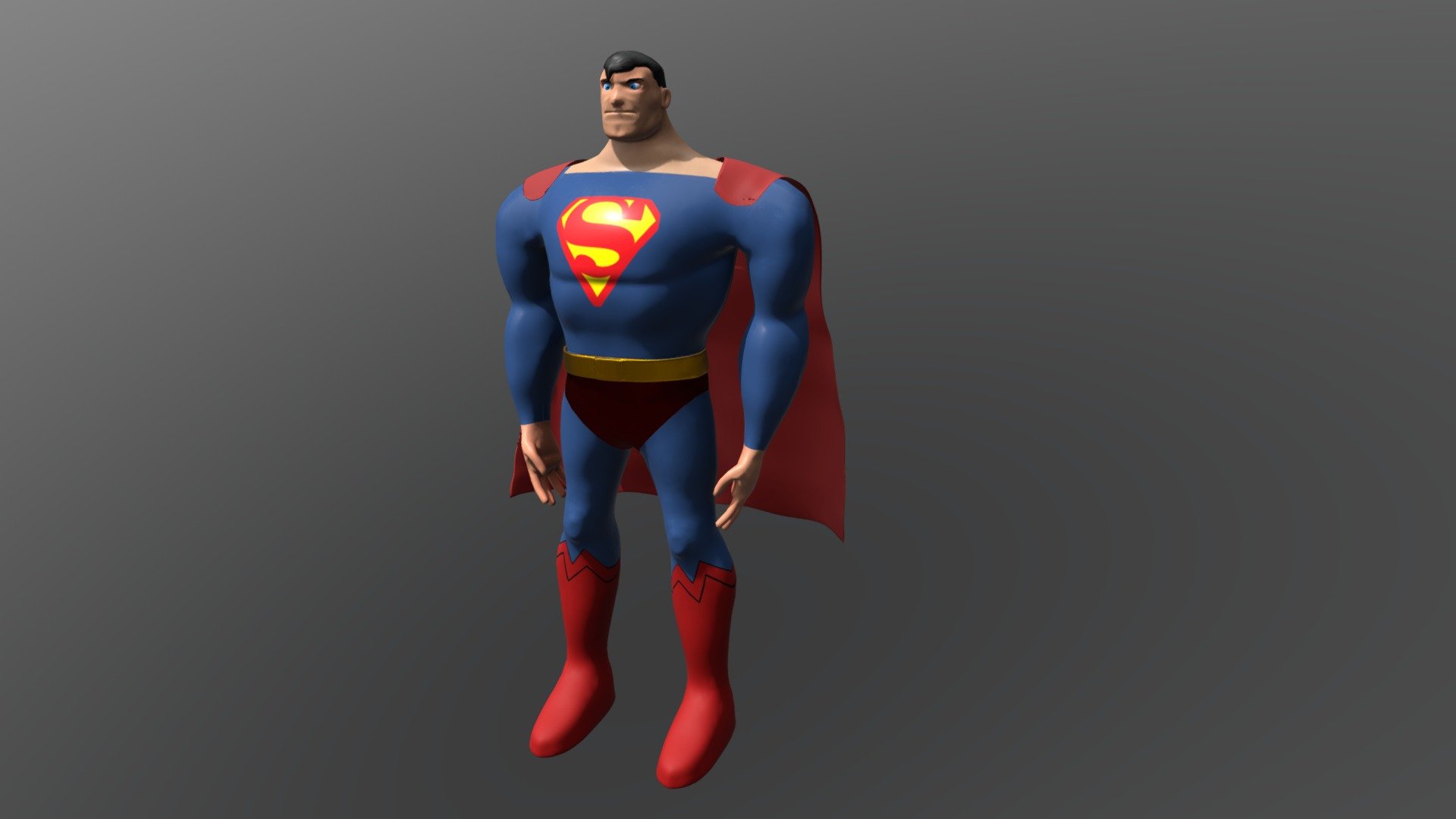 SUPERMAN 3D BASED on Behance